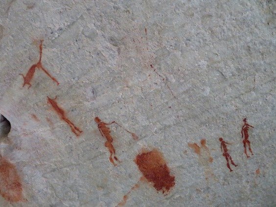 Rock paintings